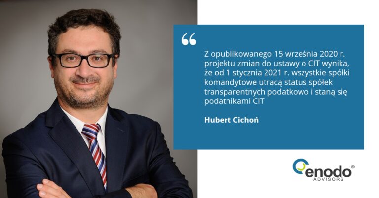 Zmiany w opodatkowaniu spółki komandytowej
