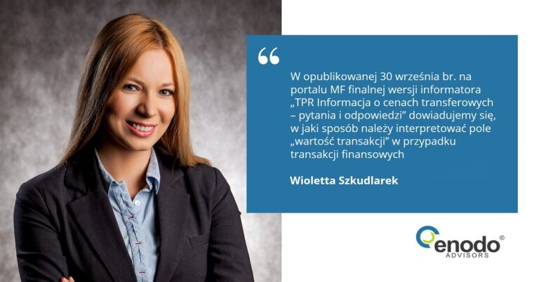 Formularz TPR – jak ustalić wartość transakcji w przypadku transakcji finansowych?