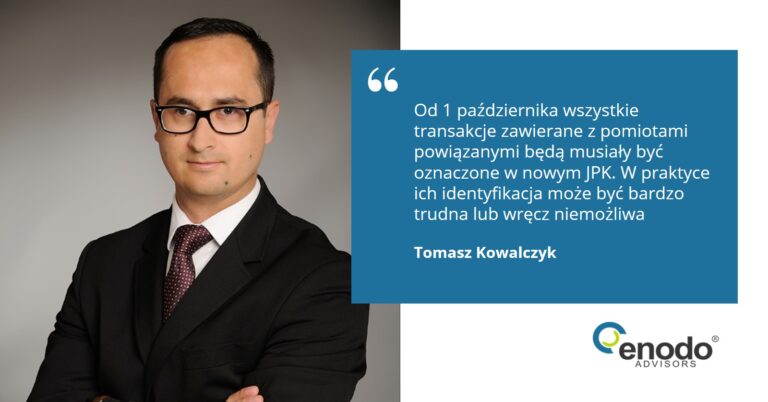 Nowy JPK – transakcje z podmiotami powiązanymi, a obowiązki na gruncie JPK
