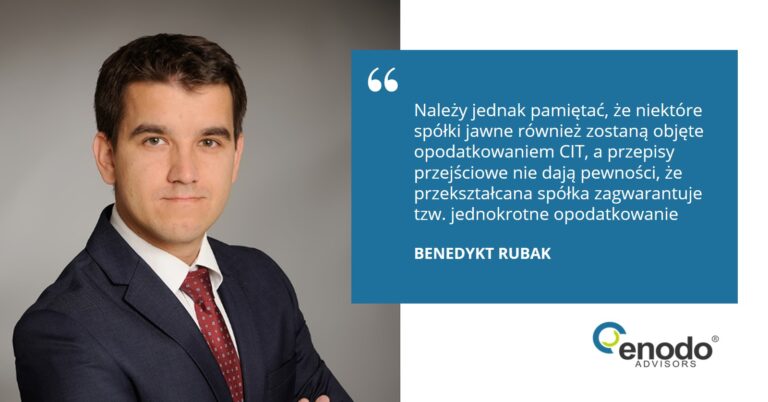 Czy przekształcenie spółki komandytowej w jawną pozwoli uciec przed opodatkowaniem CIT?