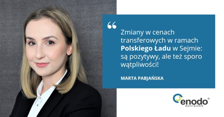 Kolejne zmiany w przepisach o cenach transferowych – projekt ustawy w Sejmie!