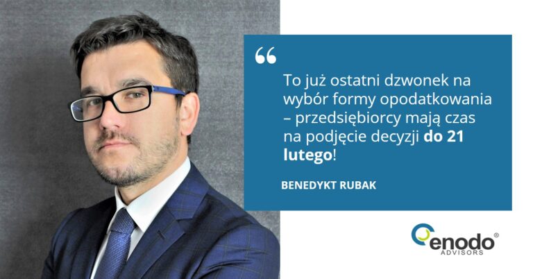 To już ostatni dzwonek na wybór formy opodatkowania!