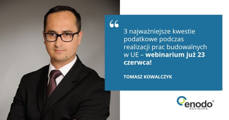 Realizacja prac budowalnych w UE –  3 najważniejsze kwestie podatkowe