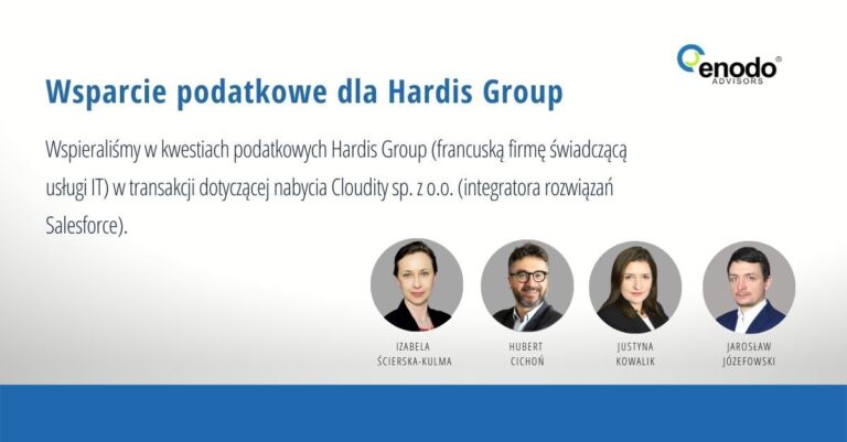 Wsparcie podatkowe dla Hardis Group