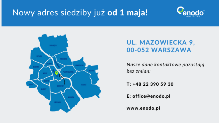 Nowa siedziba ENODO w sercu Warszawy