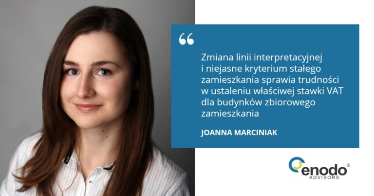 23% zamiast 8% VAT na budynki zbiorowego zamieszkania. Skarbówka zmienia stanowisko na niekorzyść podatników