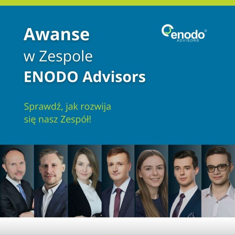 Awanse w zespole ENODO Advisors