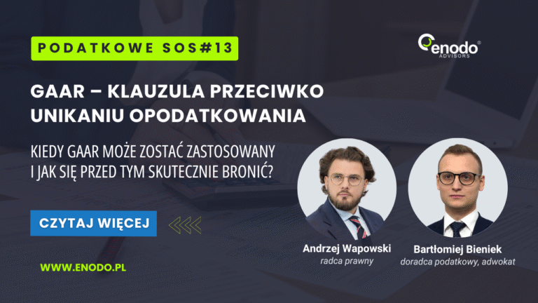 Podatkowe SOS #13. GAAR – klauzula przeciwko unikaniu opodatkowania